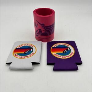 Aviator Nation Koozie Can Bottle Holders North Shore Oahu Set of 3
